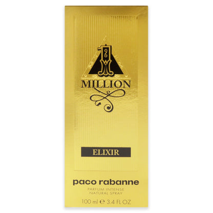 1 Million Elixir by Paco Rabanne, 3.4 oz Parfum Intense Spray for Men