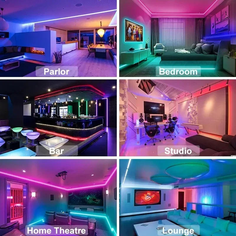 USB LED Strip Lights APP Control Colo