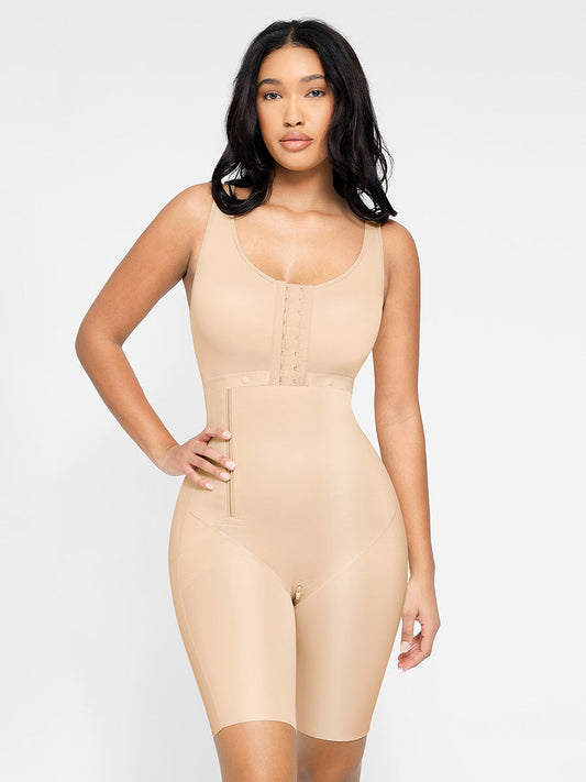 Nuvira® – Sculpting Bodysuit with Front Zipper and Targeted Support