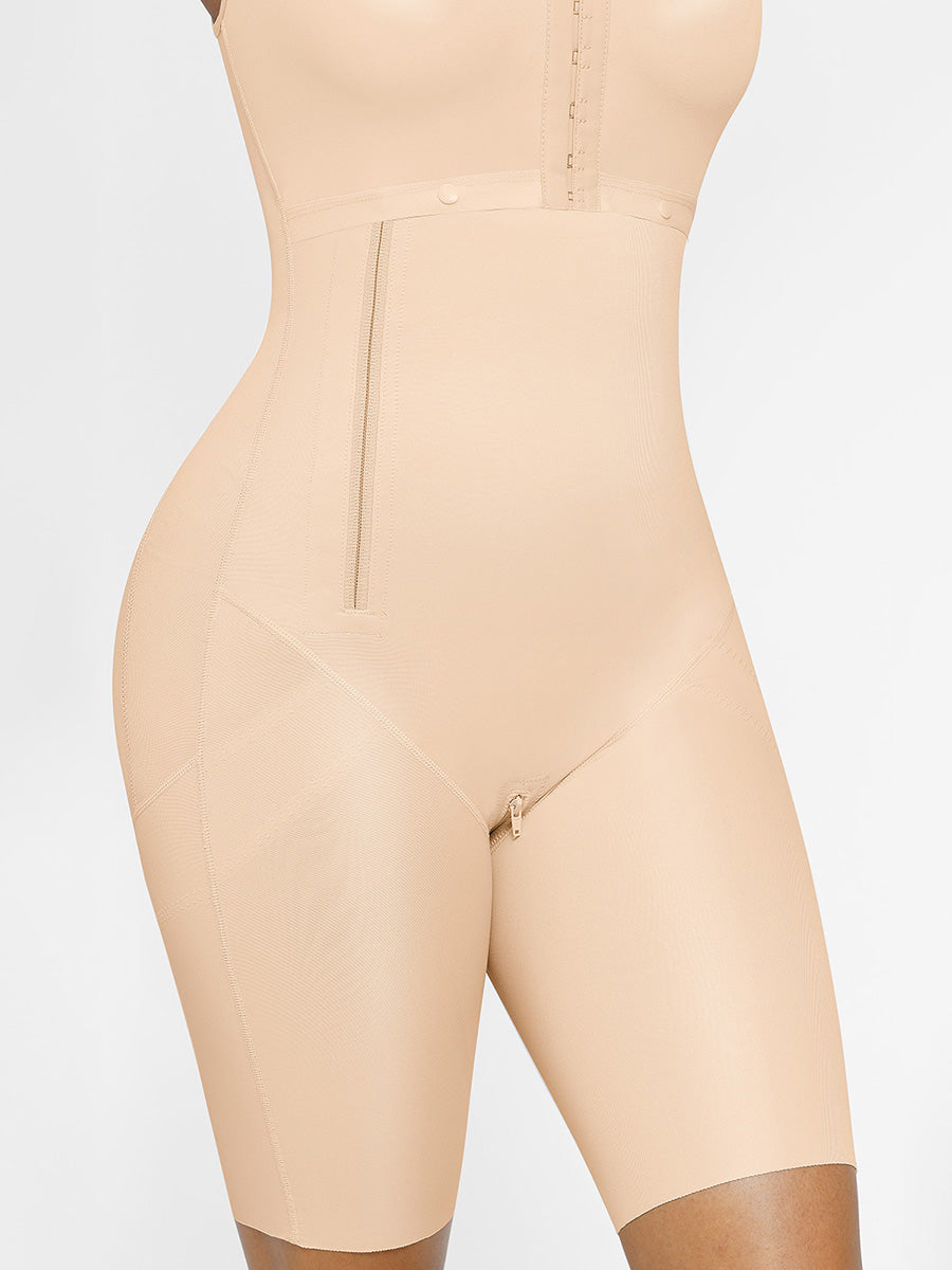 Nuvira® – Sculpting Bodysuit with Front Zipper and Targeted Support