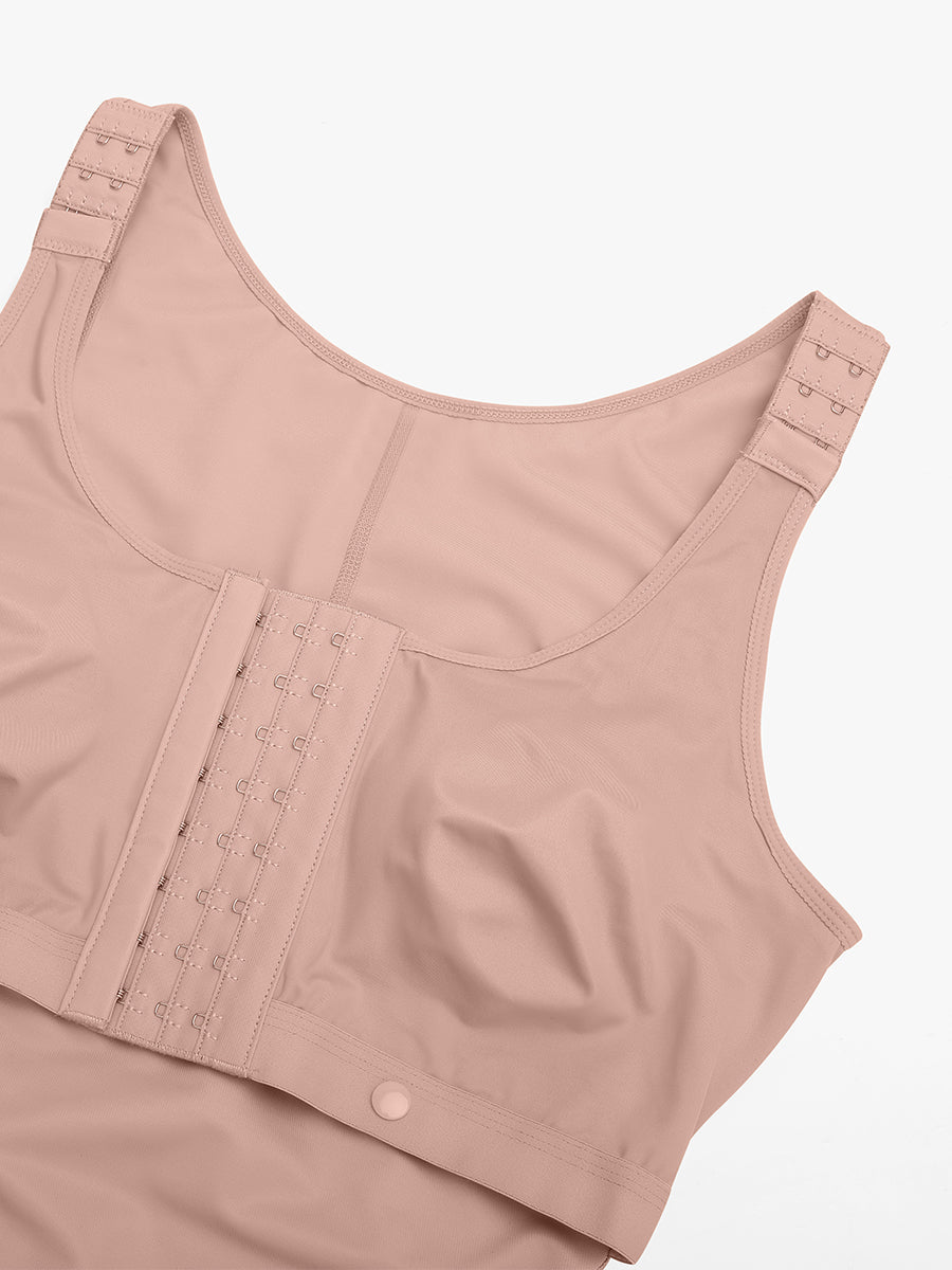 Nuvira® – Sculpting Bodysuit with Front Zipper and Targeted Support