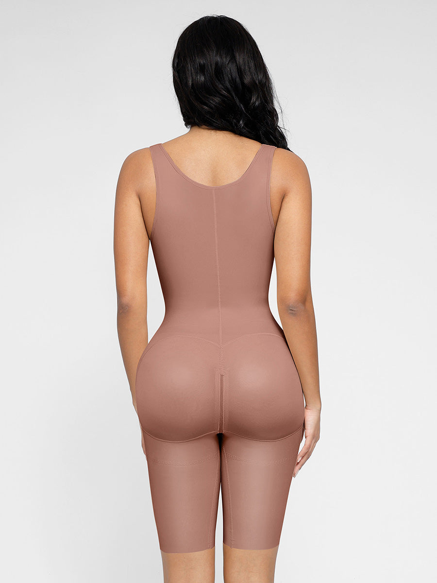 Nuvira® – Sculpting Bodysuit with Front Zipper and Targeted Support