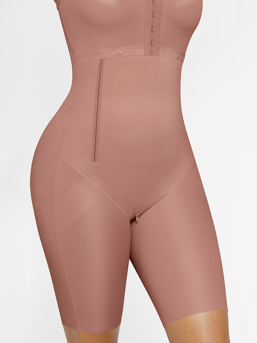 Nuvira® – Sculpting Bodysuit with Front Zipper and Targeted Support