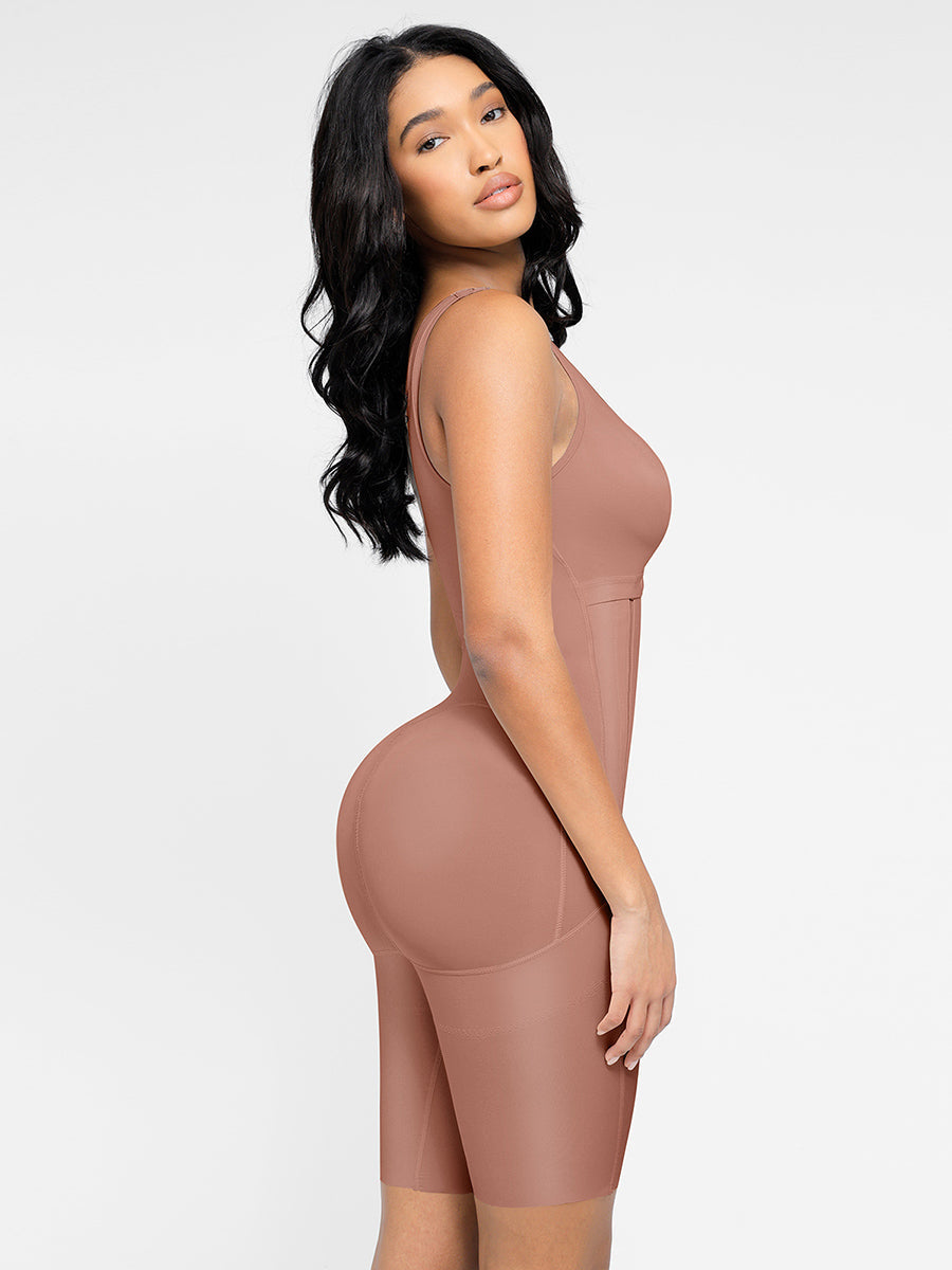 Nuvira® – Sculpting Bodysuit with Front Zipper and Targeted Support