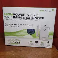 Amped Wireless REC22PG Wi-Fi Range Extender with AC Pass-Through