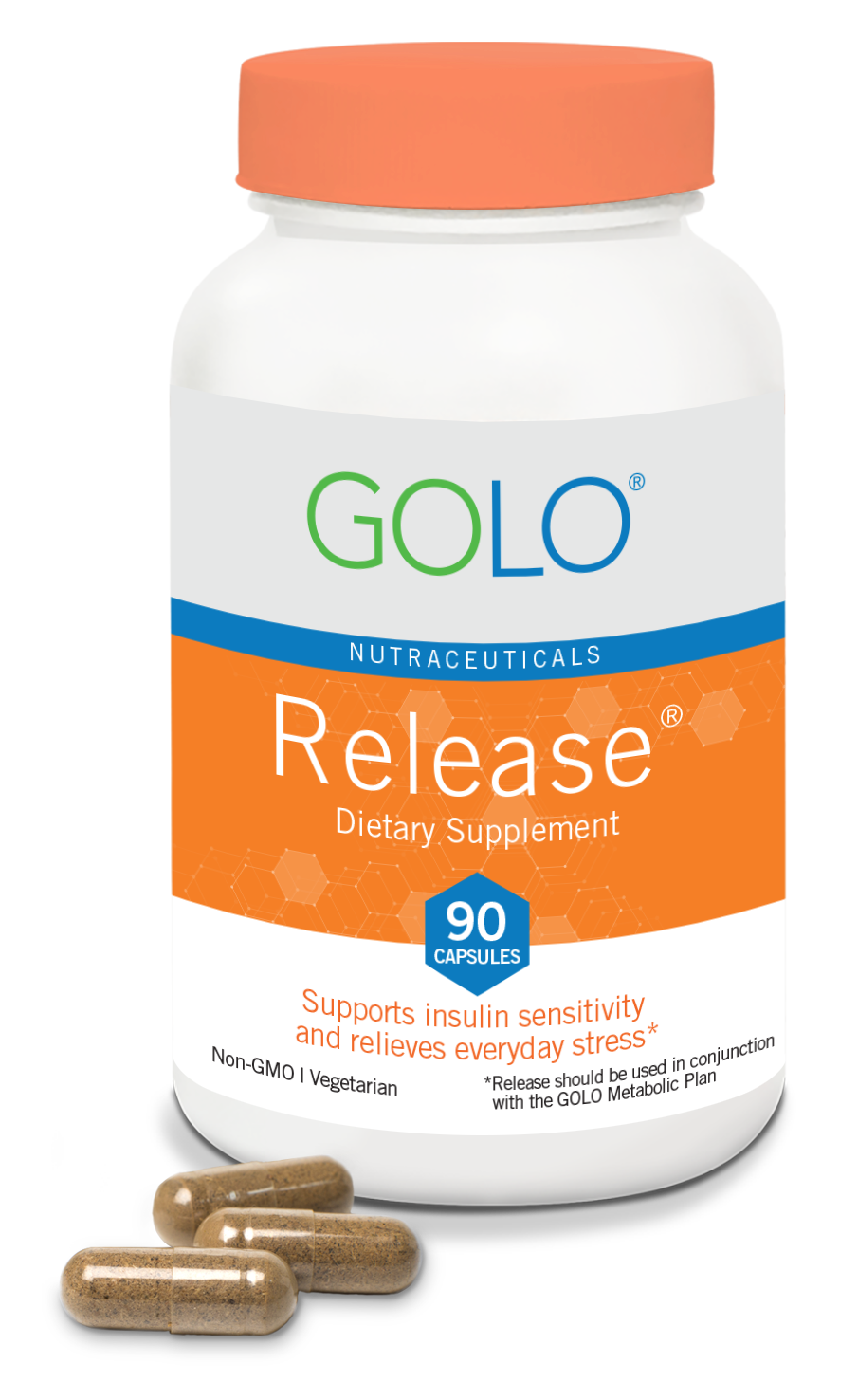 GOLO Release Dietary Supplement 90 Capsules New Factory Sealed Exp.10/2026