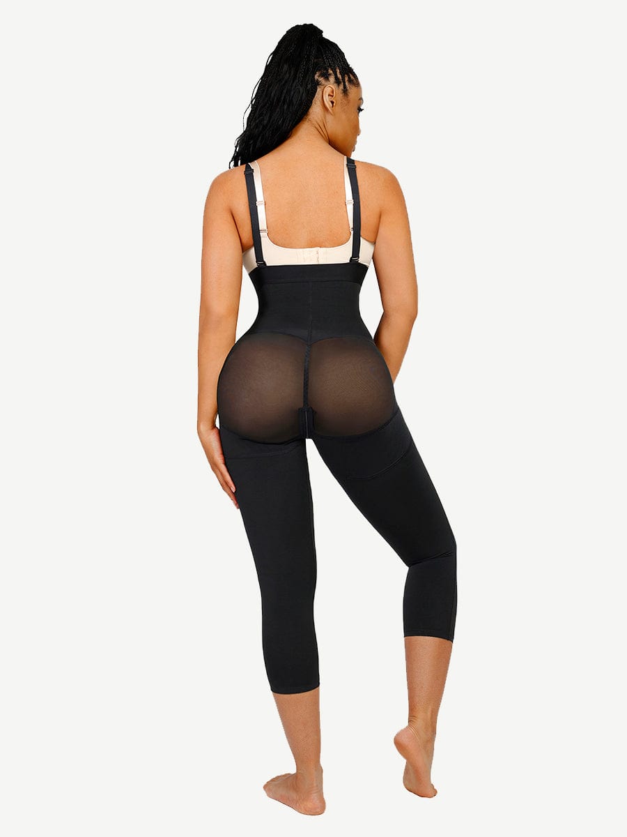 Wholesale Latex Open Bust Tummy Control Shapewear with Adjustable Straps