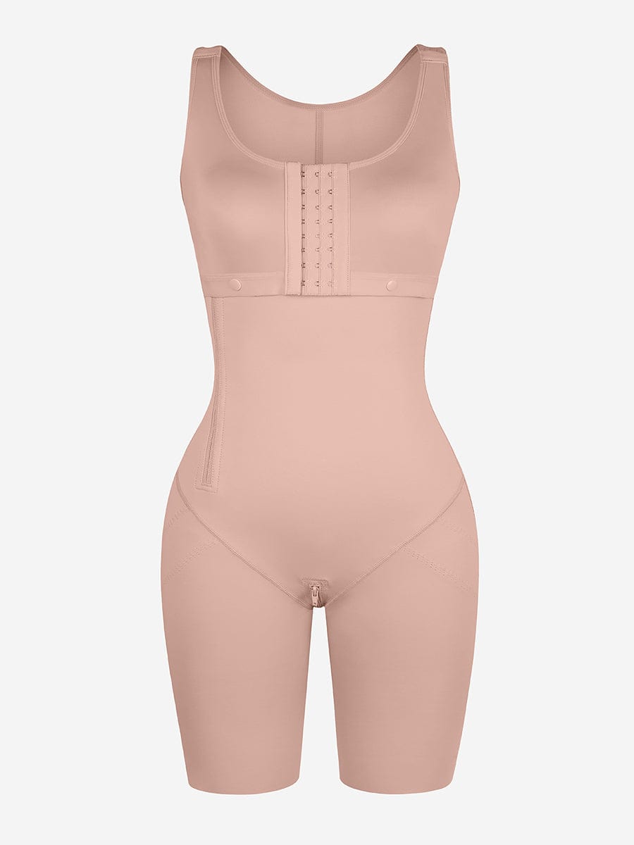 Nuvira® – Sculpting Bodysuit with Front Zipper and Targeted Support