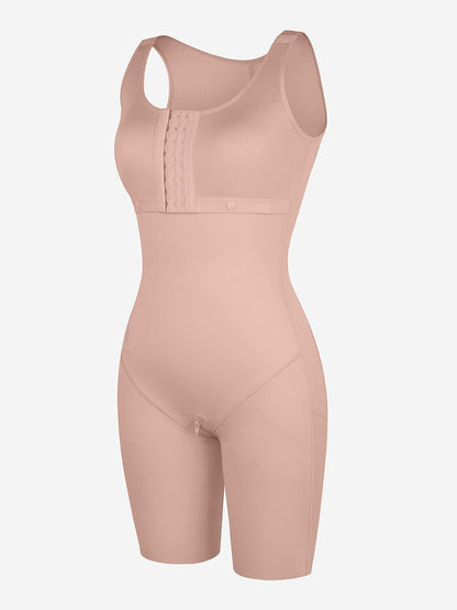 Nuvira® – Sculpting Bodysuit with Front Zipper and Targeted Support