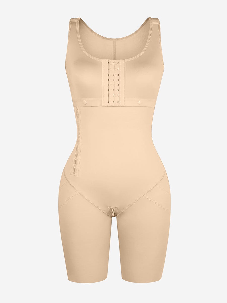 Nuvira® – Sculpting Bodysuit with Front Zipper and Targeted Support
