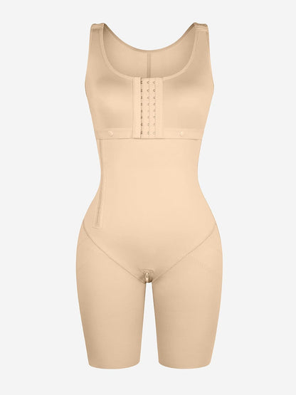 Nuvira® – Sculpting Bodysuit with Front Zipper and Targeted Support