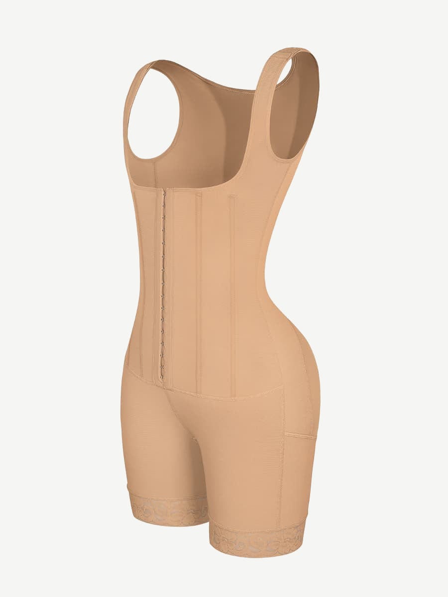 Wholesale Conpression 6 Steel Boned Shapewear For Women Tummy Trimmer Control