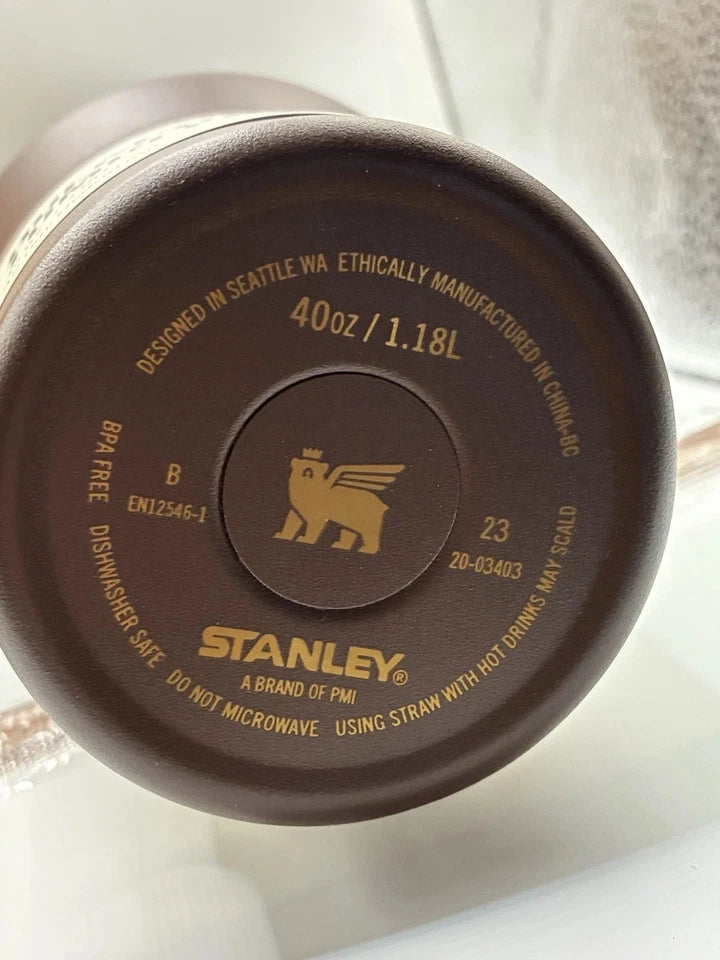 Stanley Chocolate Gold 40oz Quencher Tumbler | Limited Edition | Factory Sealed