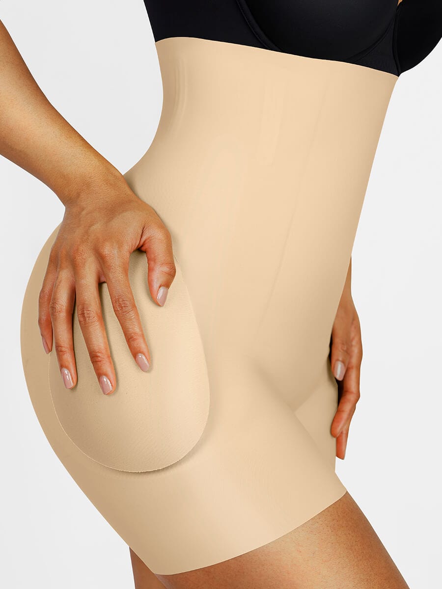 Bellixa® High-Waisted Shaper with Butt Lift and Removable Hip Pads