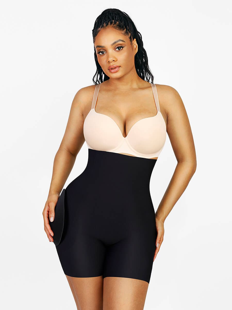 Bellixa® High-Waisted Shaper with Butt Lift and Removable Hip Pads